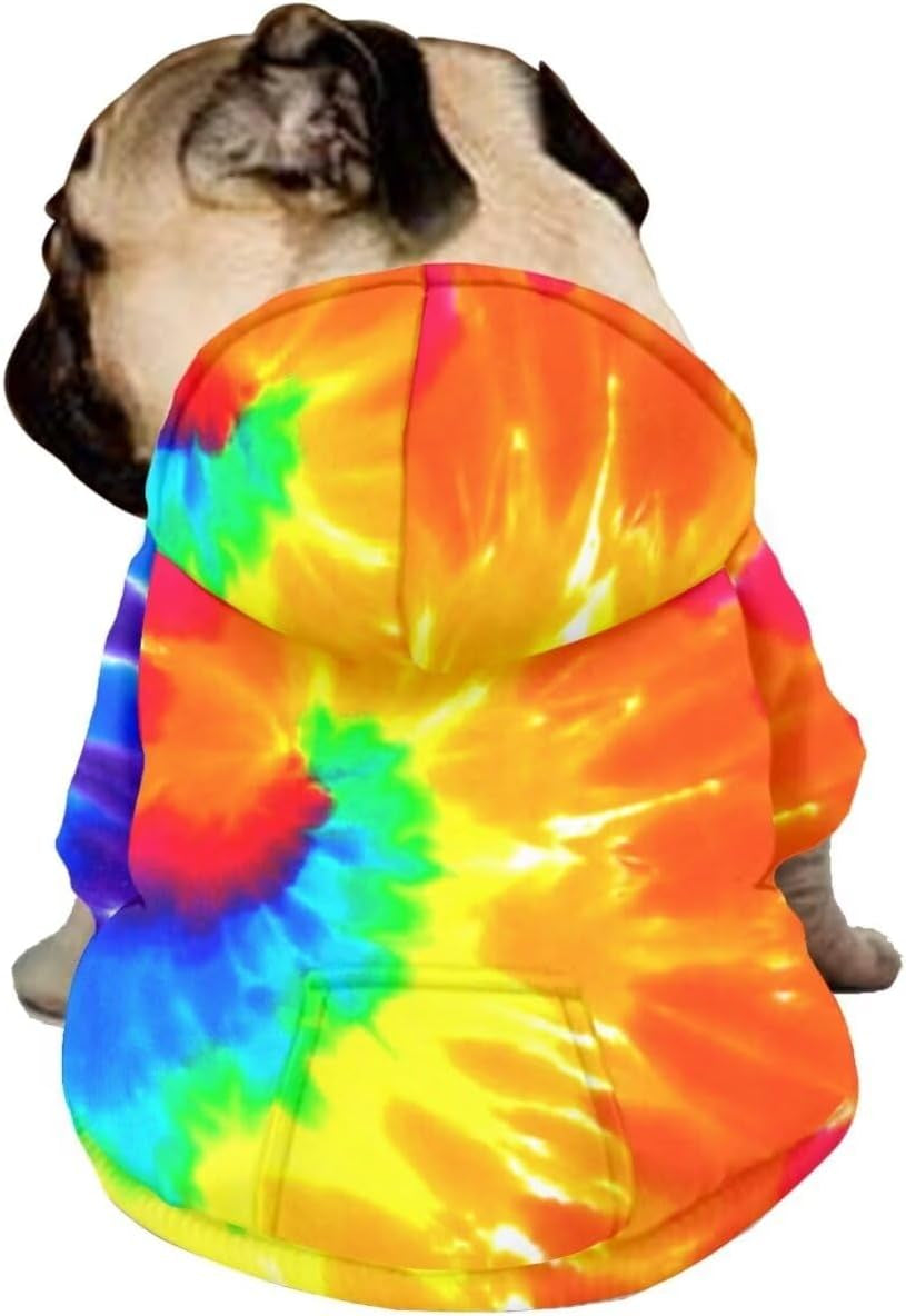 💛🐾 Trendy Pet Hoodie for Dogs & Cats 🧥✨ Soft Breathable Polyester Sweatshirt with Zipper Closure 👕 Stylish Tie-Dye, Galaxy & Sunflower Prints 🌈 Cozy Dog Clothing for Small & Medium Breeds 🐶 Perfect for Daily Wear, Parties & Photoshoots 📸💖