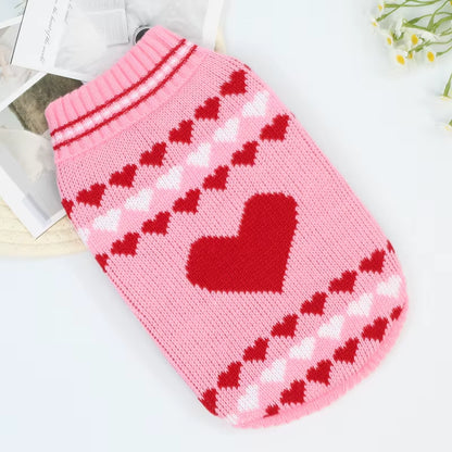  Valentines Sweater Heart Pattern 