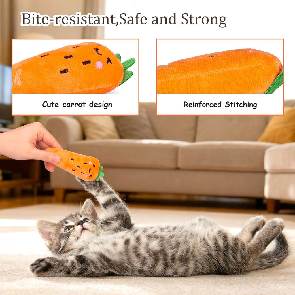 Catnip Farm Veggie Plush Toys (5-Pack)