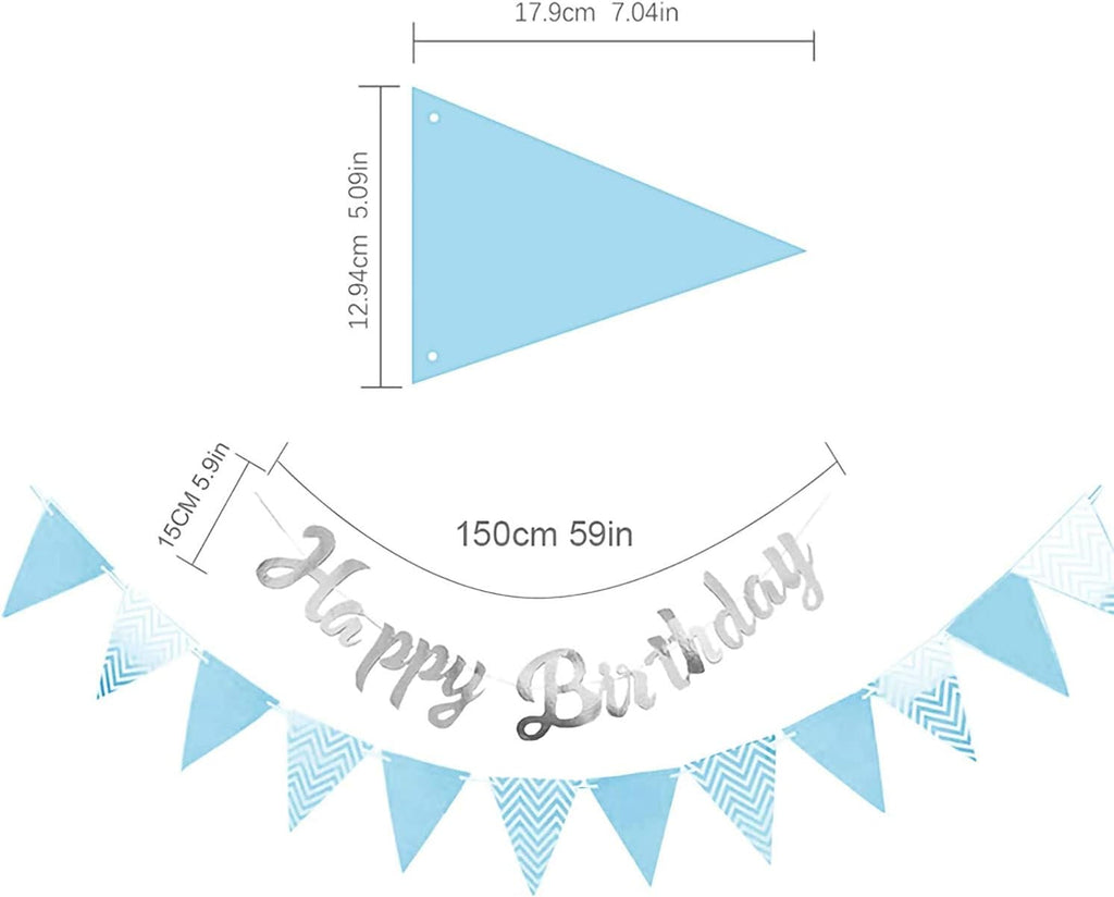 🎉🐱 Cat Birthday Party Decoration Kit – Paw Print Balloons, M-E-O-W Foil Balloons, Happy Birthday Banner & Triangle Flag Banner 🎂✨ Fun Kitty Party Supplies for Birthday, Celebration, Photo Shoot & Paw-ty Decor 🎈🐾