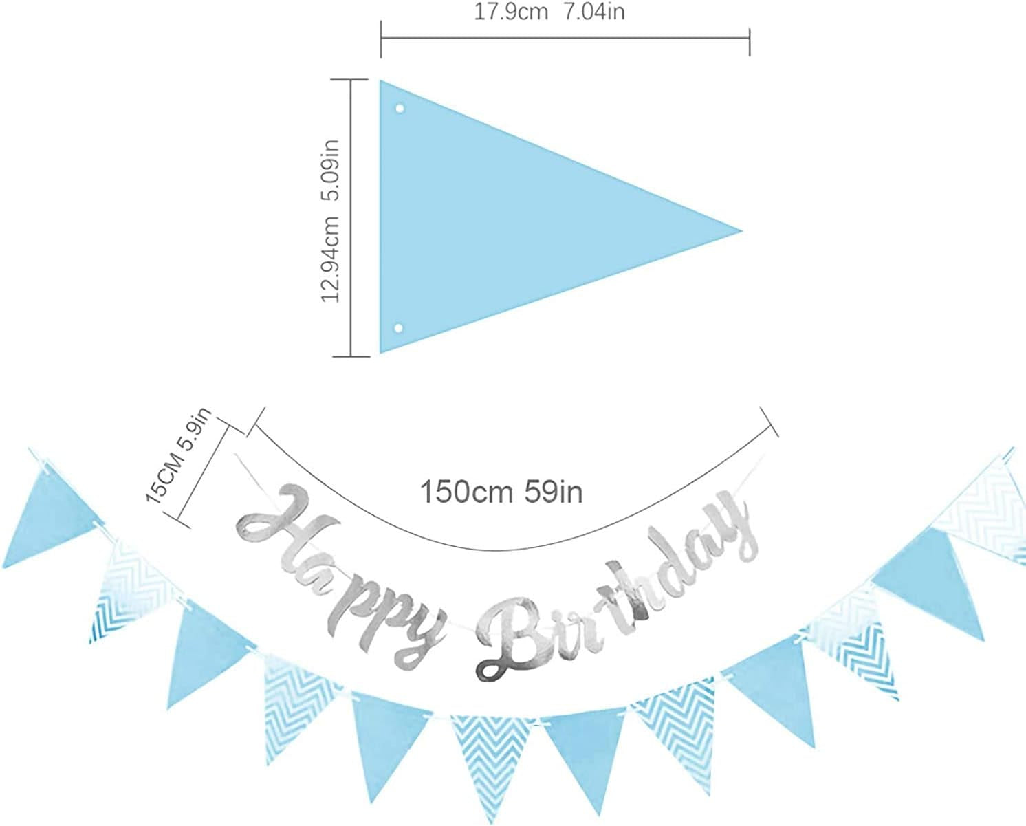 🎉🐱 Cat Birthday Party Decoration Kit – Paw Print Balloons, M-E-O-W Foil Balloons, Happy Birthday Banner & Triangle Flag Banner 🎂✨ Fun Kitty Party Supplies for Birthday, Celebration, Photo Shoot & Paw-ty Decor 🎈🐾
