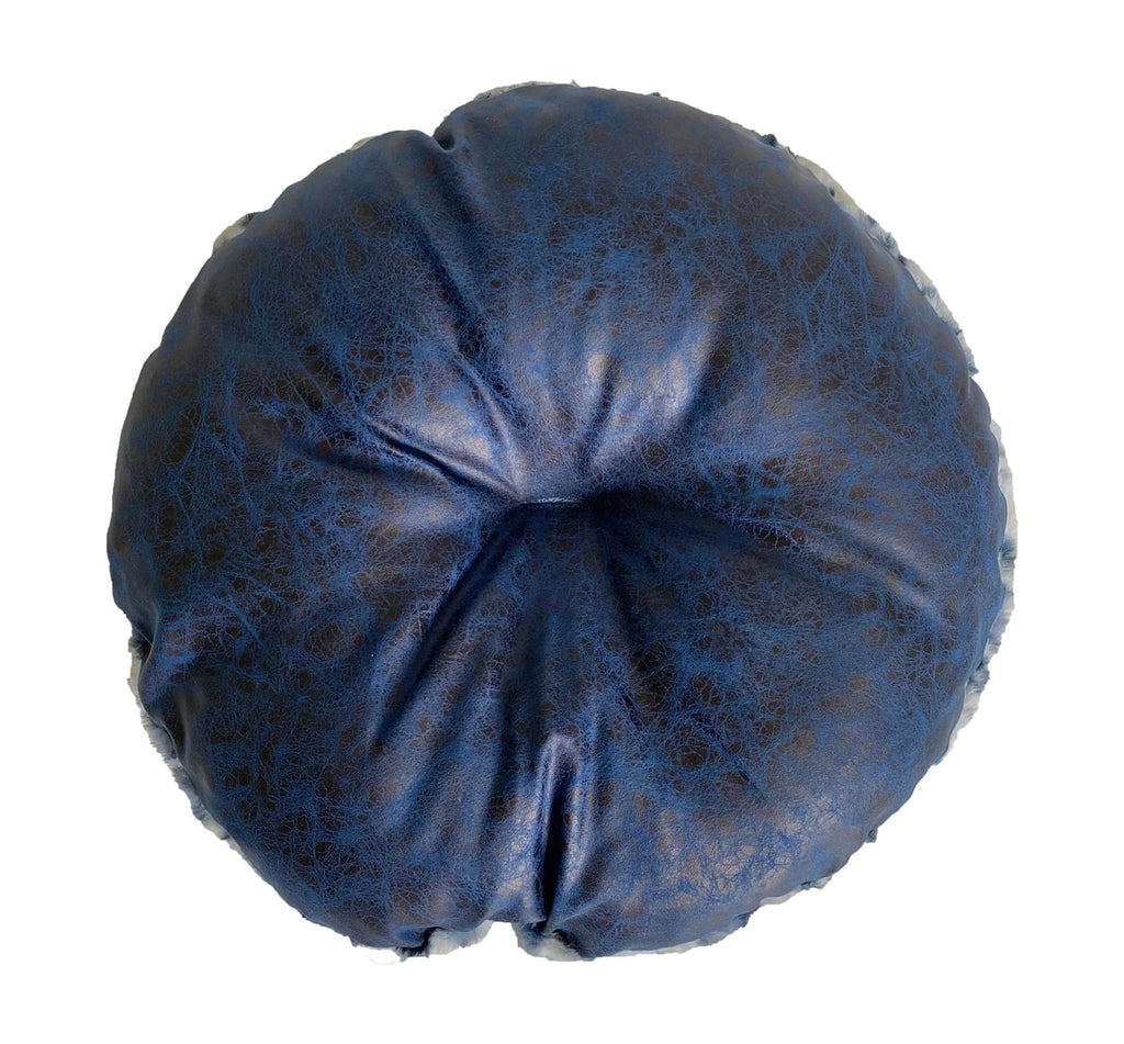 Royal Leopard Crown Pet Bed – Premium Plush Bed for Small Dogs & Cats