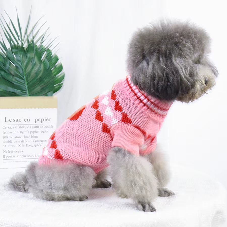  Valentines Sweater Heart Pattern 