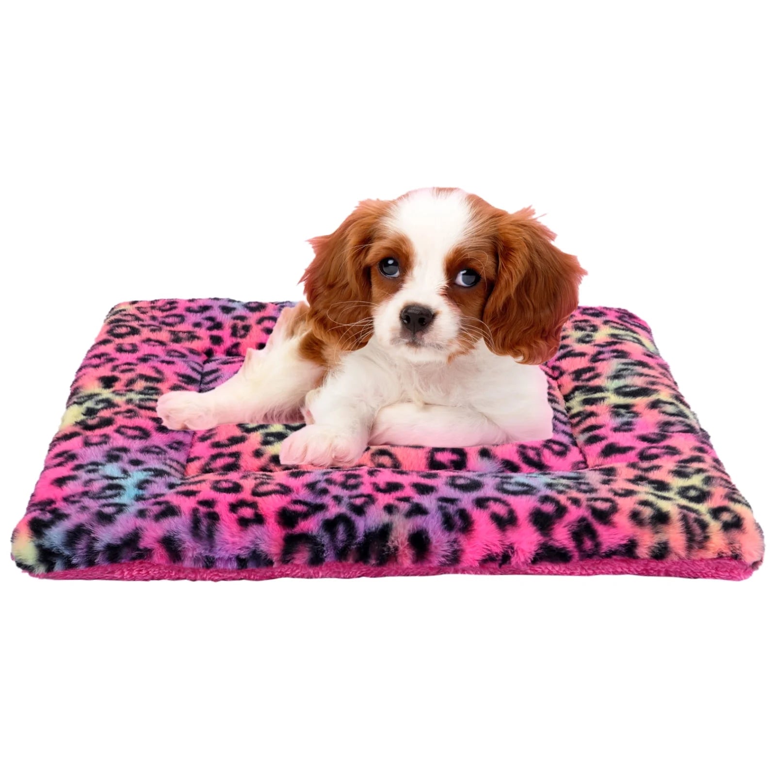 Leopard Print Reversible Pet Bed Mat – Soft, Cozy & Travel-Friendly👌
