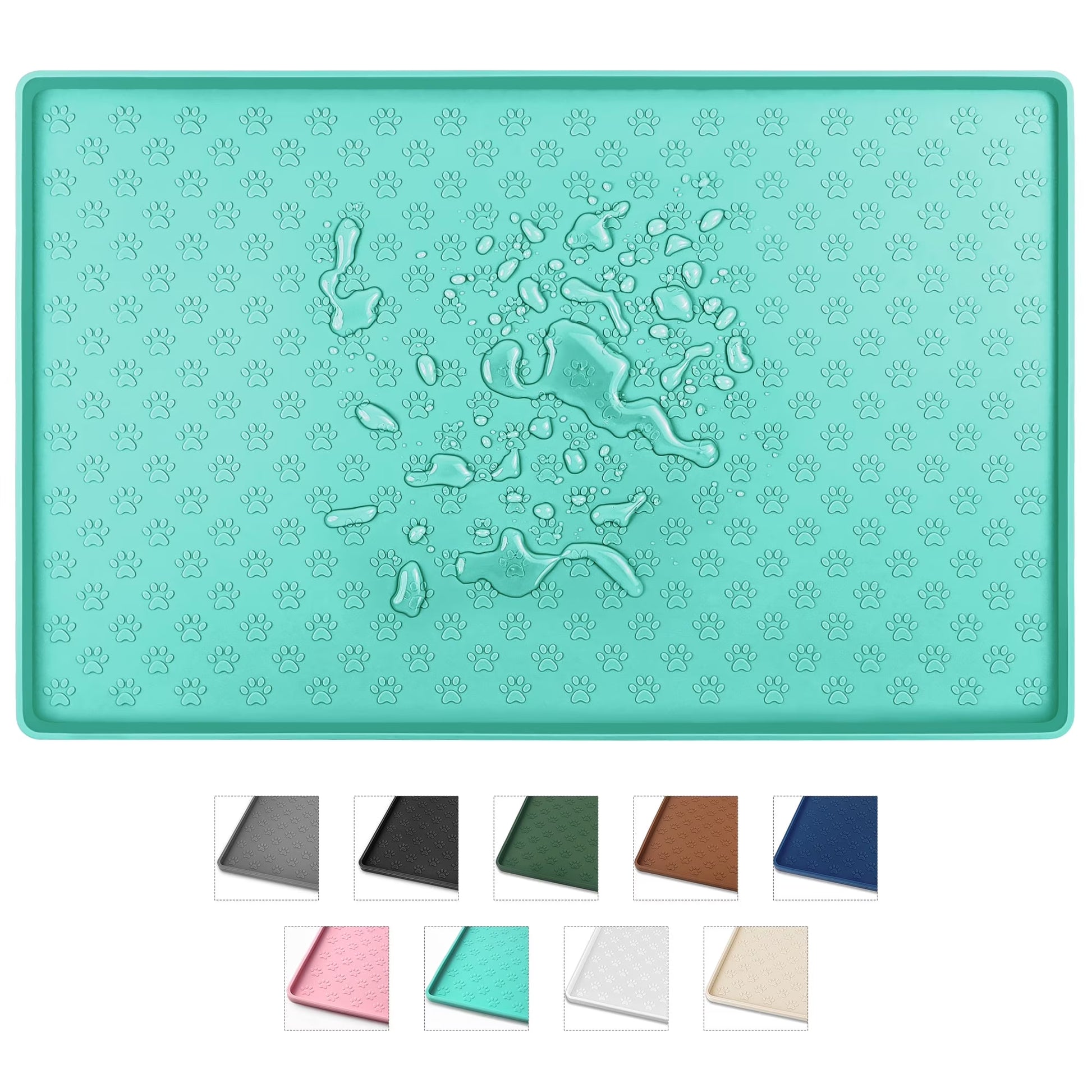 Silicone Dog Food Mat – Waterproof, Non-Spill