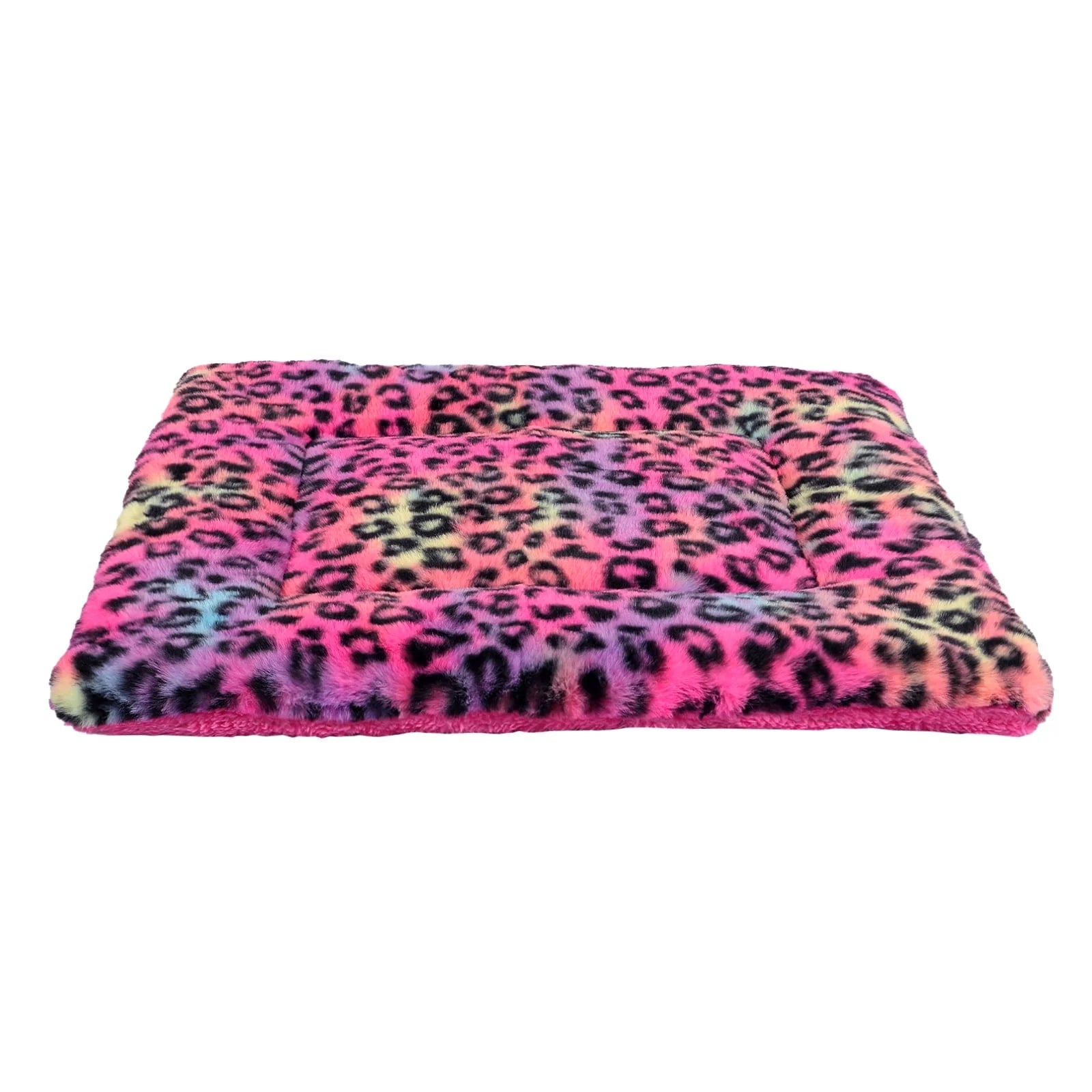 Leopard Print Reversible Pet Bed Mat – Soft, Cozy & Travel-Friendly👌