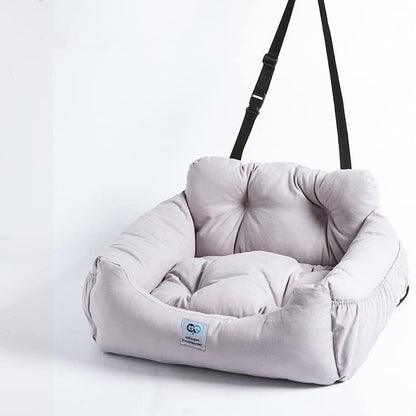 🐶💙  Pet Booster Seat – Your Furry Friend’s VIP Throne on Wheels! 🐾🚗 