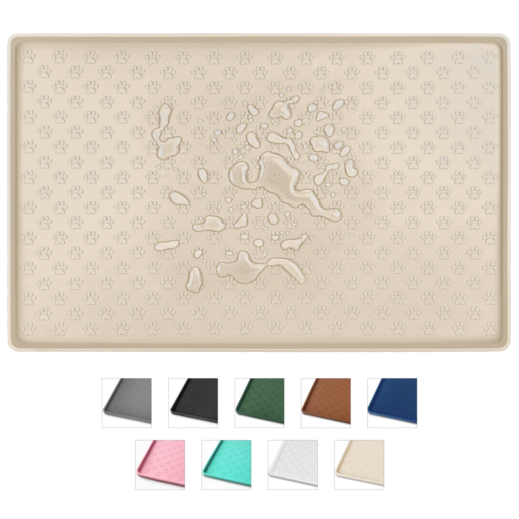 Silicone Dog Food Mat – Waterproof, Non-Spill