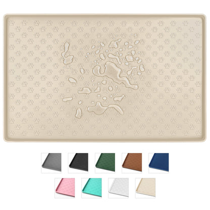 Silicone Dog Food Mat – Waterproof, Non-Spill