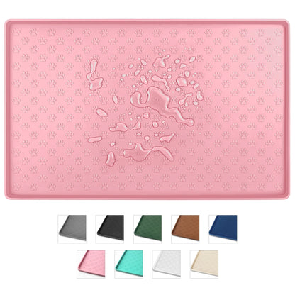 Silicone Dog Food Mat – Waterproof, Non-Spill