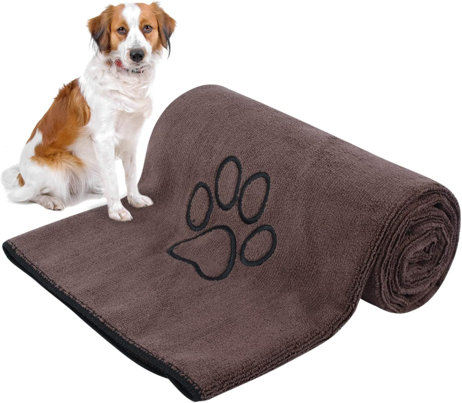 Ultra-Absorbent Microfiber Pet Towel – Fast Drying, Soft & Cozy 