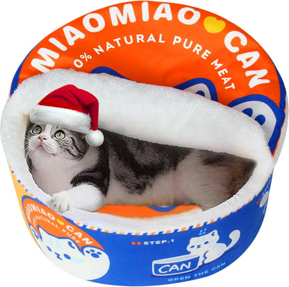 Ramen Noodle Dog & Cat Bed – Warm, Soft & Calming Pet Nest