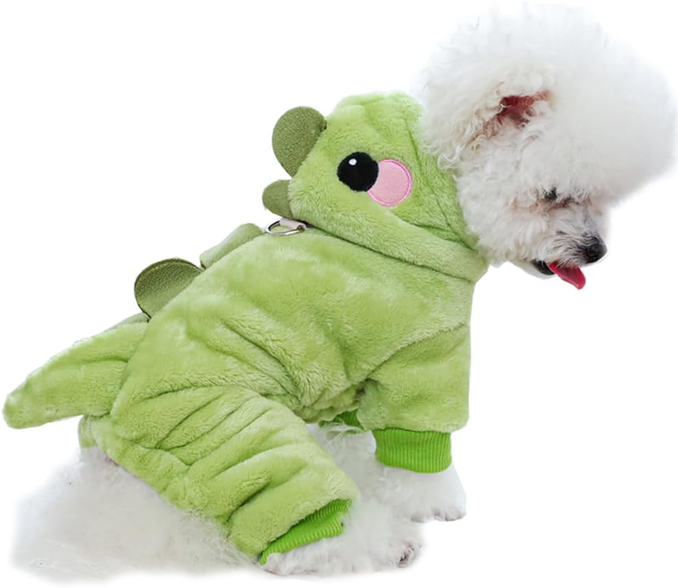 Dinosaur Pet Costume (Green-Small Breeds)