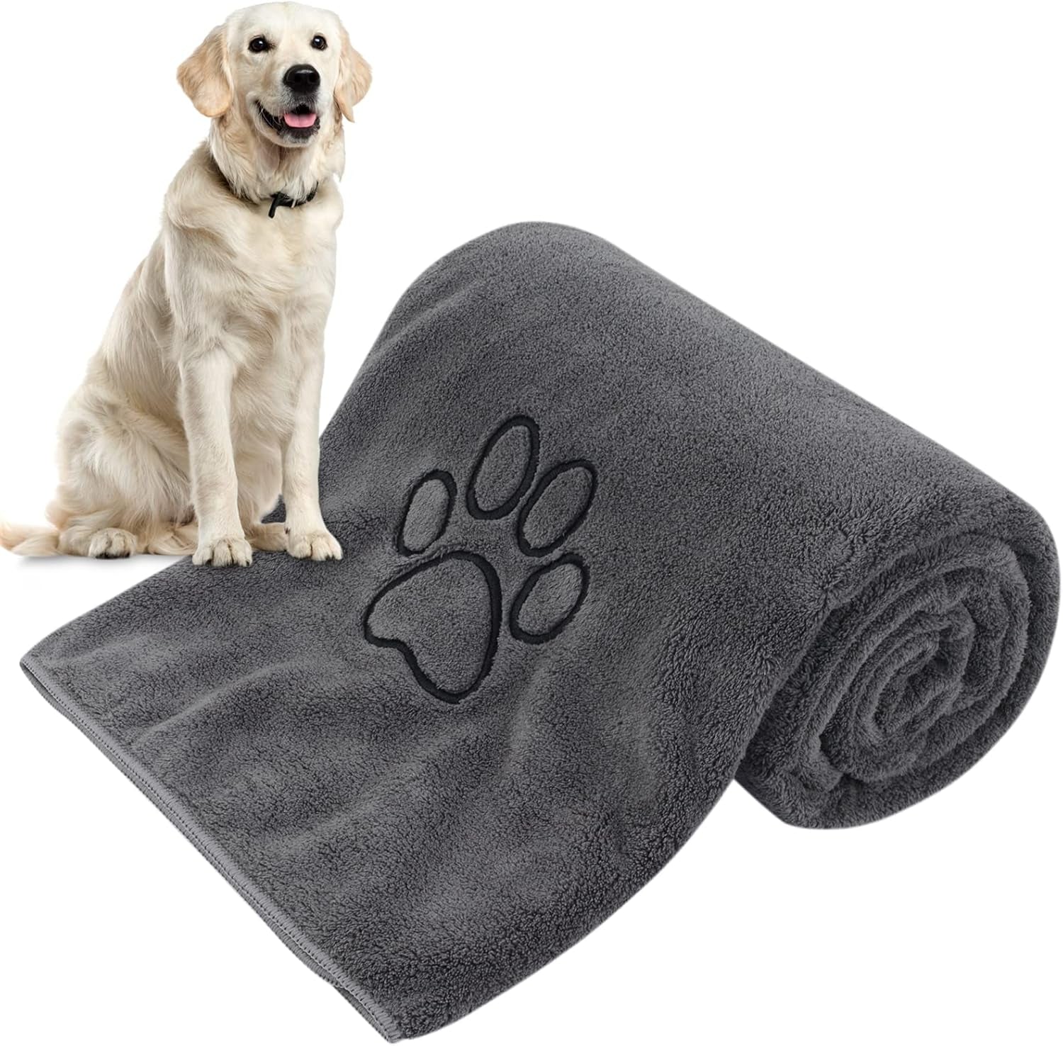 Ultra-Absorbent Microfiber Pet Towel – Fast Drying, Soft & Cozy 