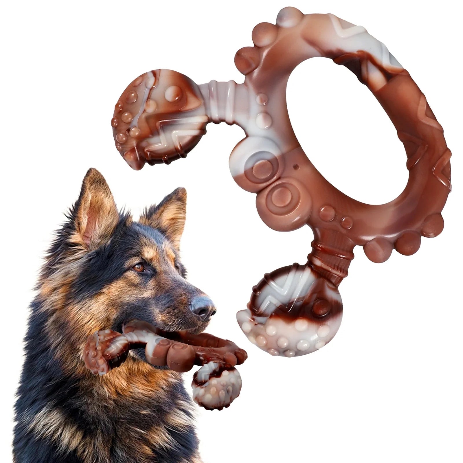 Indestructible Dog Toy for Aggressive Chewers