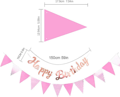 🎉🐾 Pet Birthday Party Kit – Balloons, Paw Print & W-O-O-F Foil Balloons, Banner & Party Hats 🎂