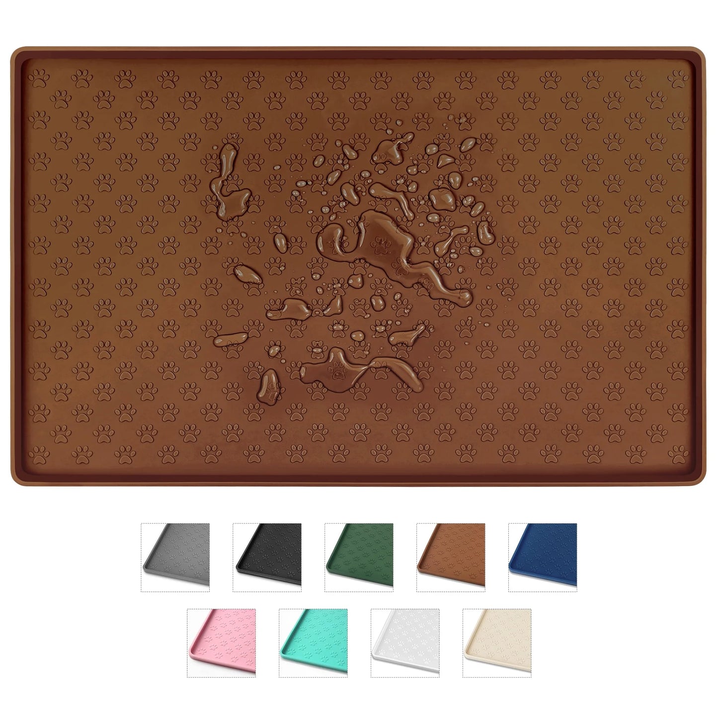 Silicone Dog Food Mat – Waterproof, Non-Spill