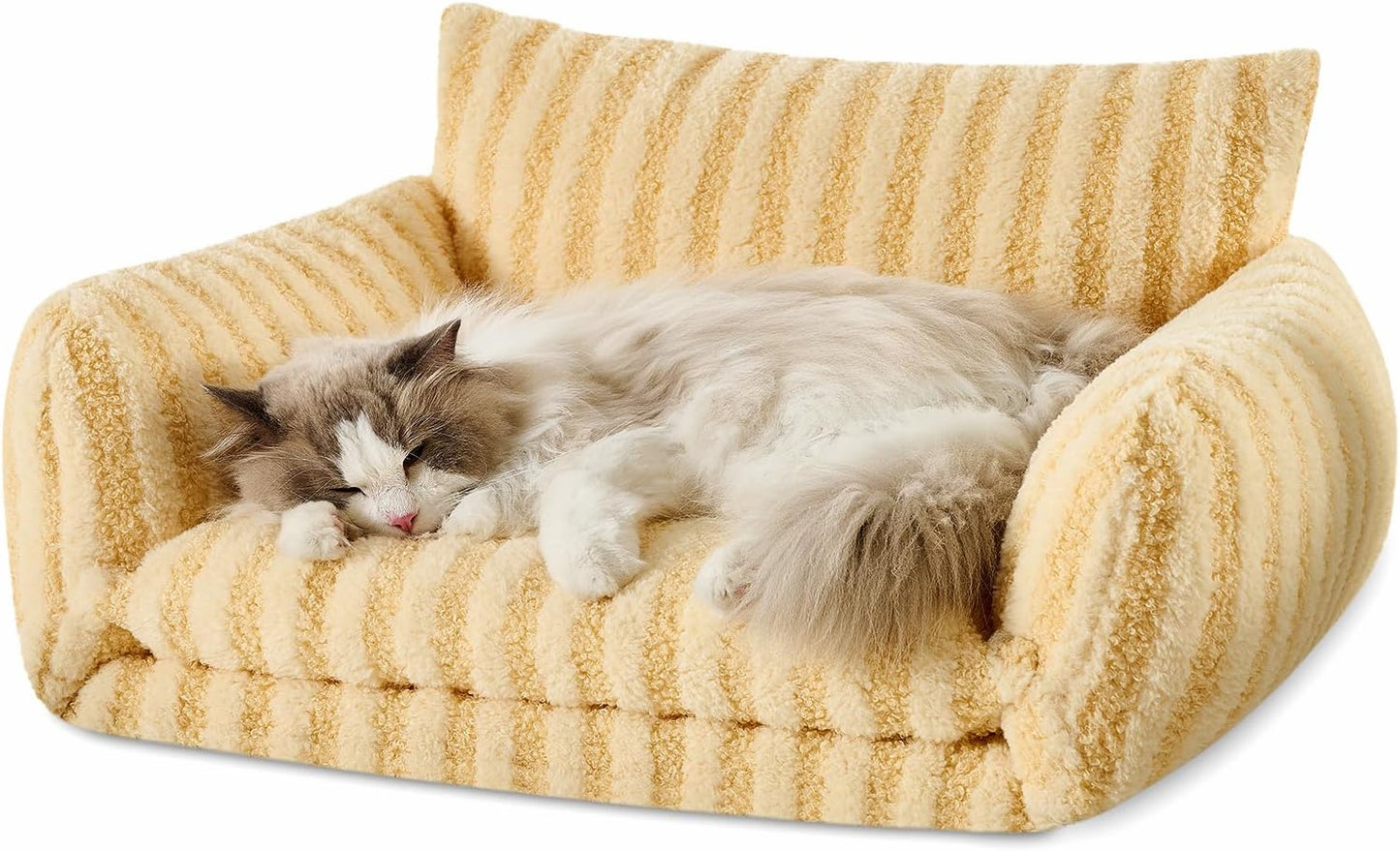 Hollypet Double-Layer Cat Sofa – Cozy, Expandable Pet Couch