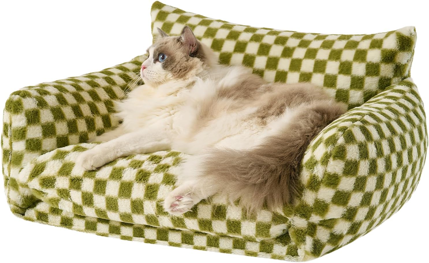 Hollypet Double-Layer Cat Sofa – Cozy, Expandable Pet Couch