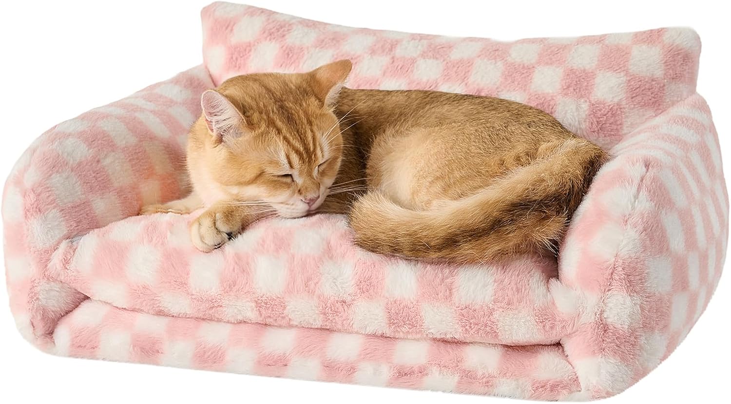 Hollypet Double-Layer Cat Sofa – Cozy, Expandable Pet Couch