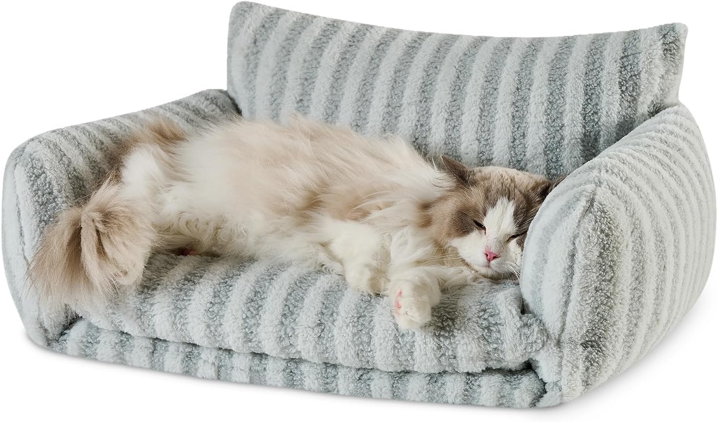Hollypet Double-Layer Cat Sofa – Cozy, Expandable Pet Couch