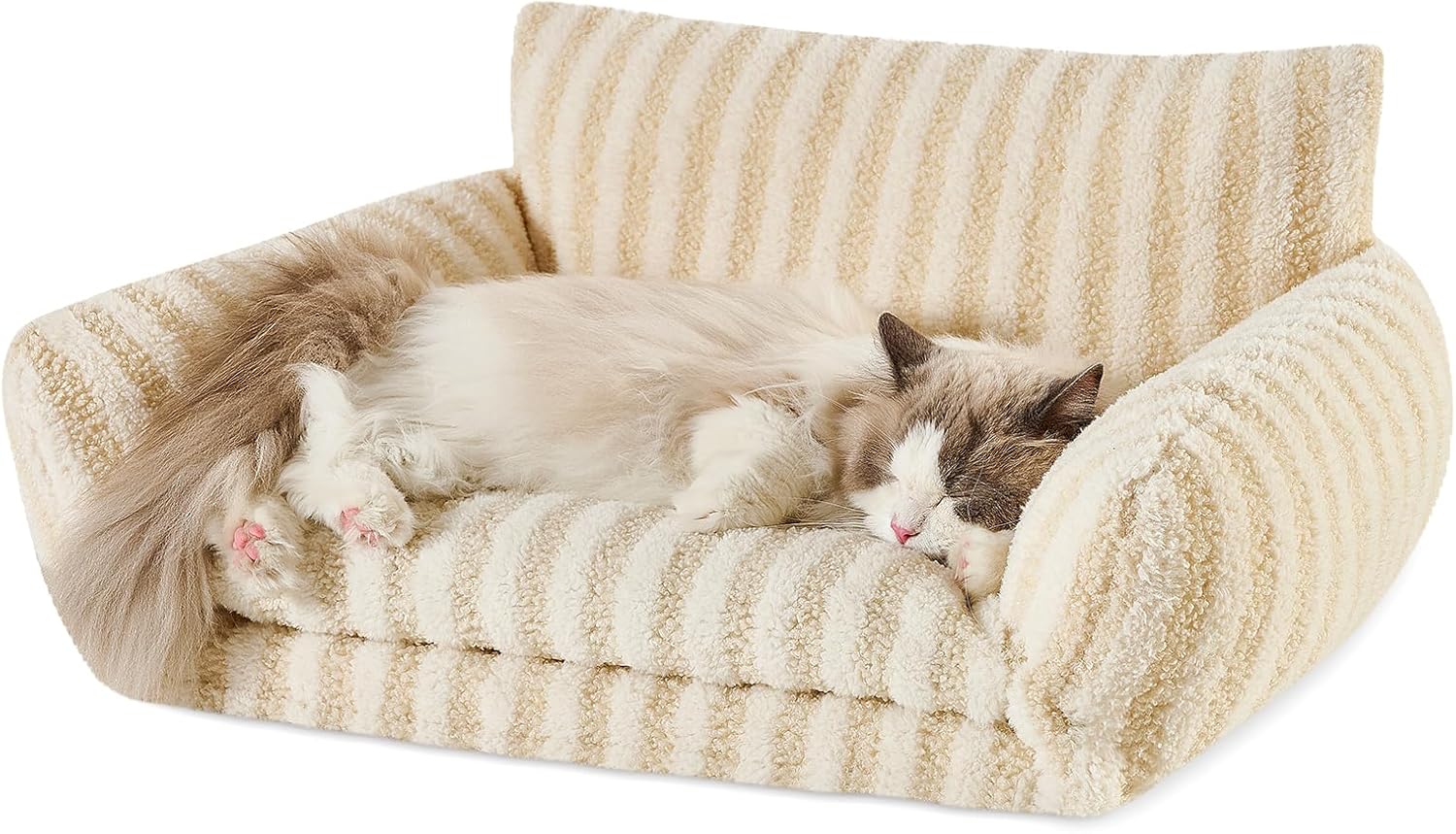 Hollypet Double-Layer Cat Sofa – Cozy, Expandable Pet Couch
