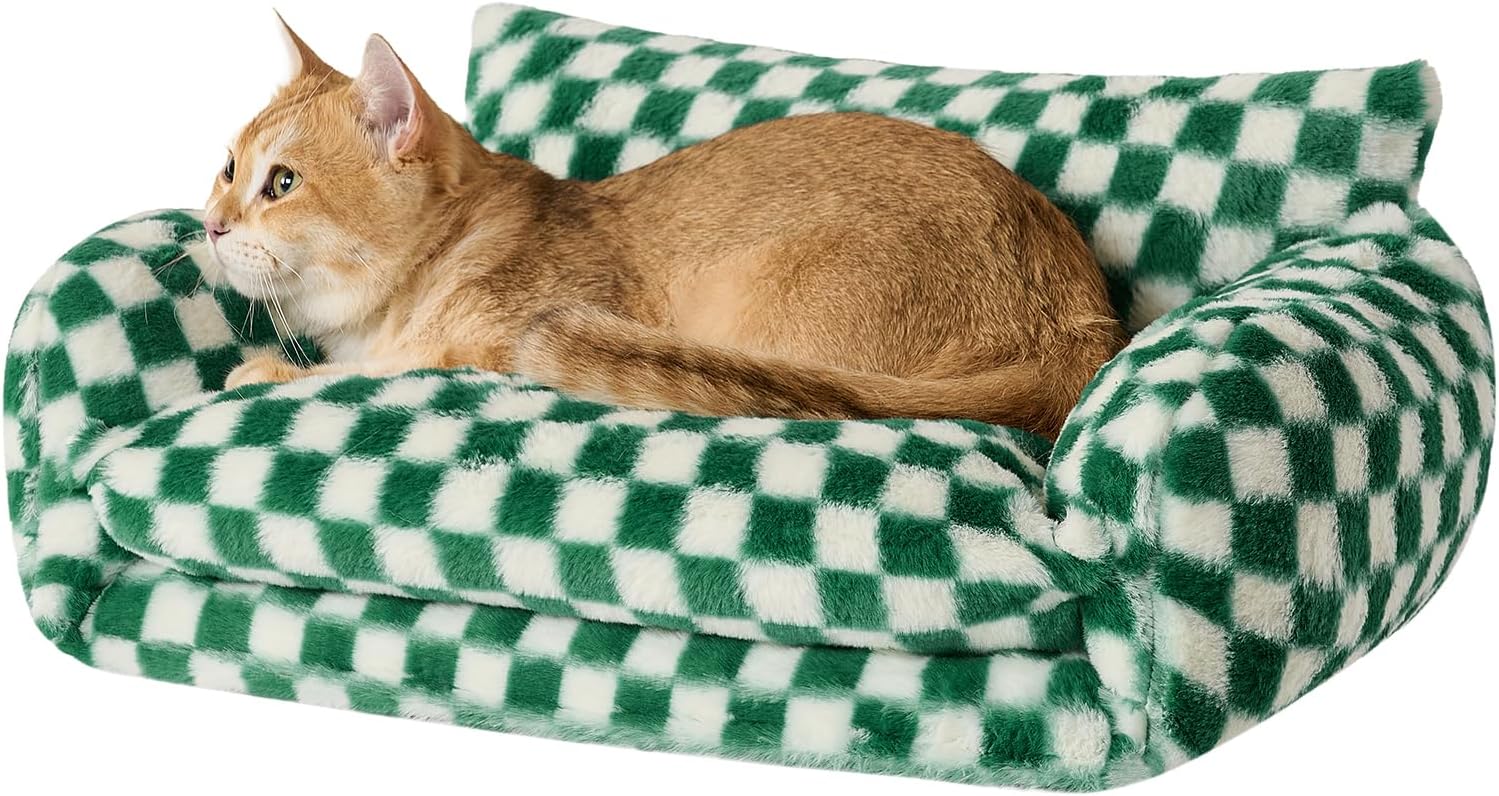 Hollypet Double-Layer Cat Sofa – Cozy, Expandable Pet Couch