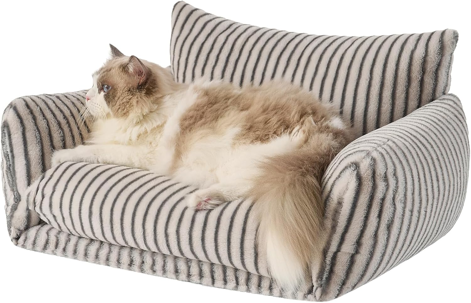 Hollypet Double-Layer Cat Sofa – Cozy, Expandable Pet Couch