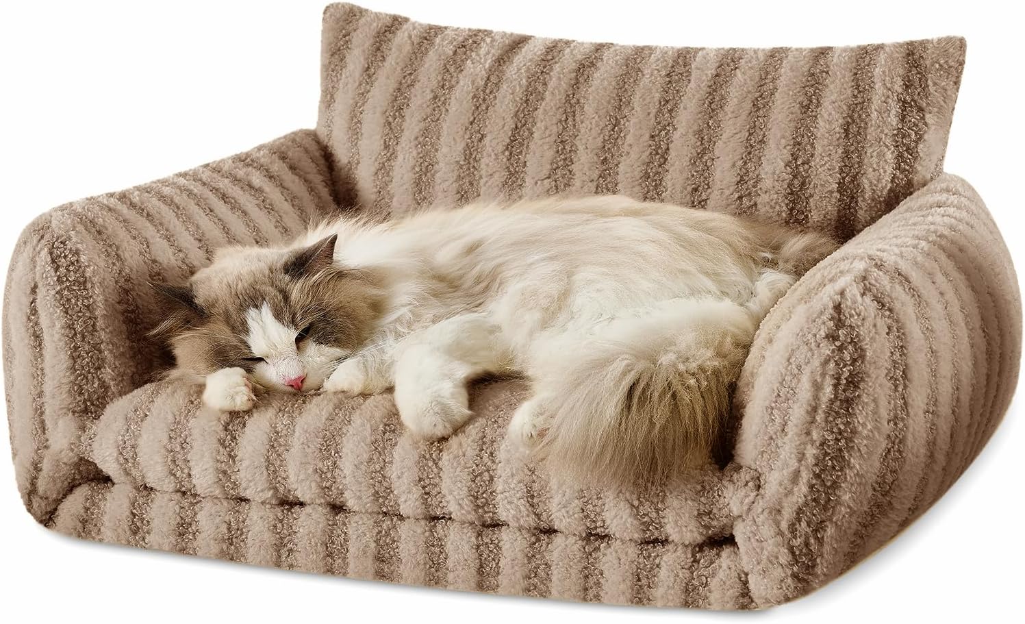 Hollypet Double-Layer Cat Sofa – Cozy, Expandable Pet Couch