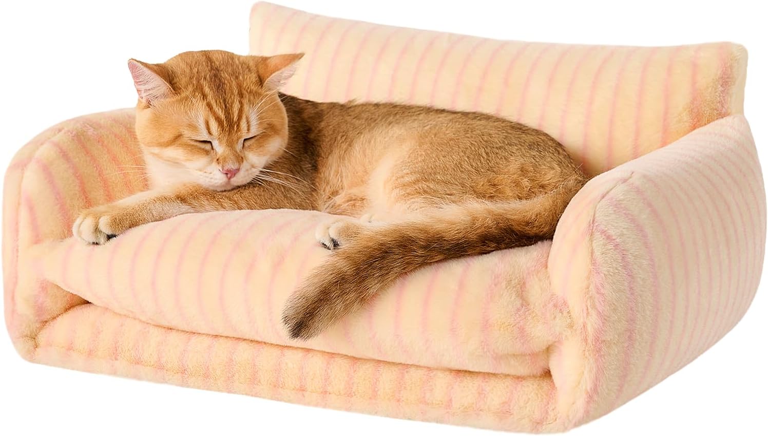Hollypet Double-Layer Cat Sofa – Cozy, Expandable Pet Couch