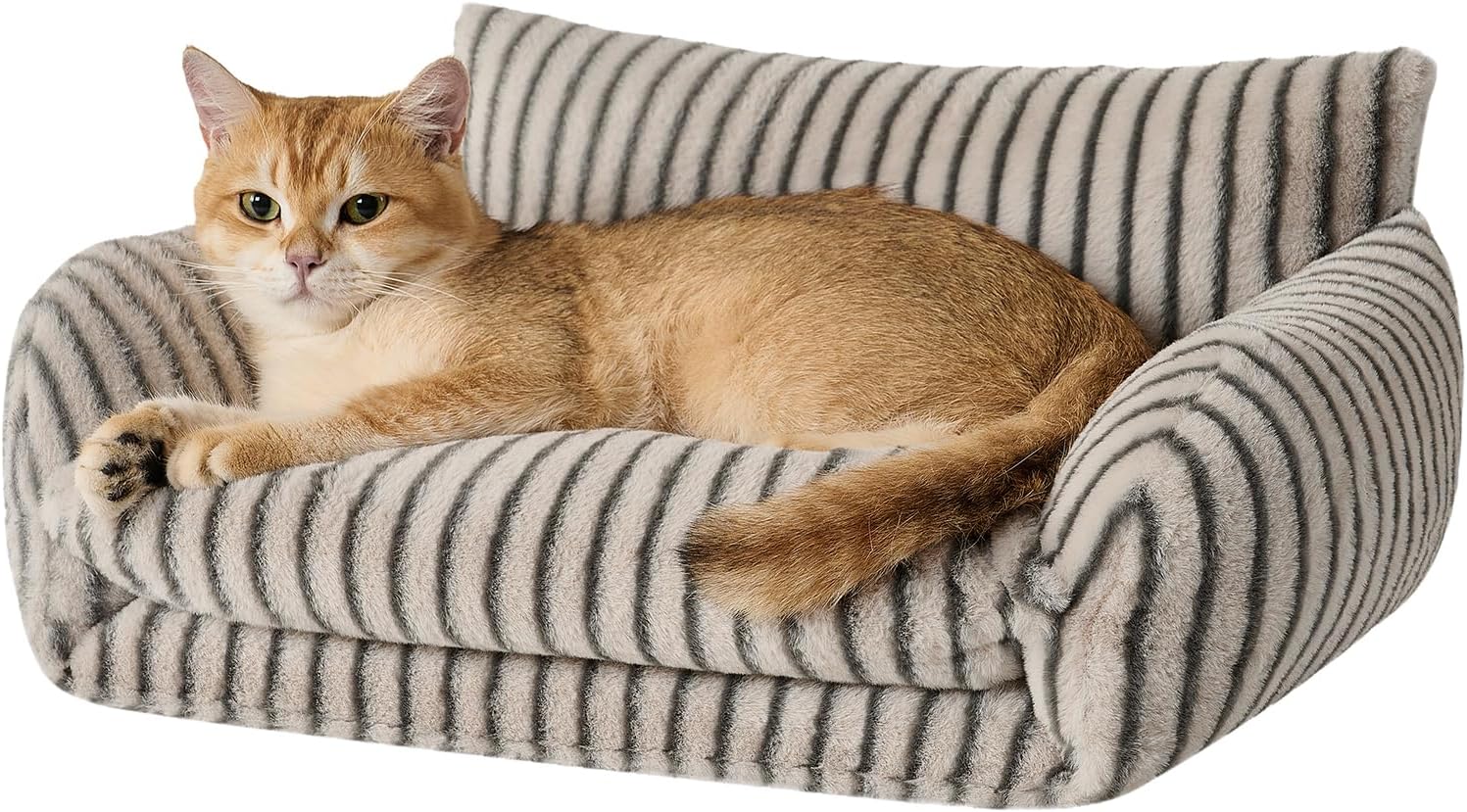 Hollypet Double-Layer Cat Sofa – Cozy, Expandable Pet Couch