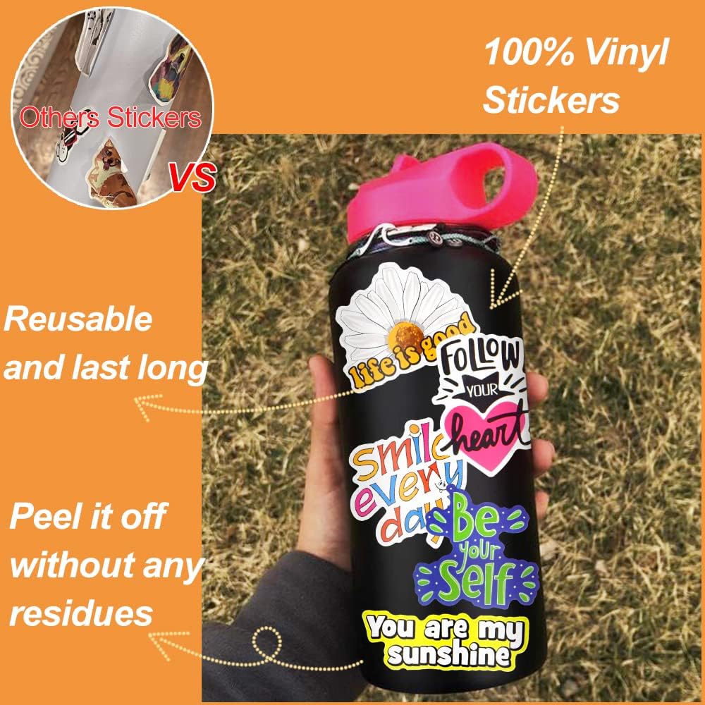 🎨✨ 100PCS Dog & Cat Stickers – Cute Waterproof Vinyl