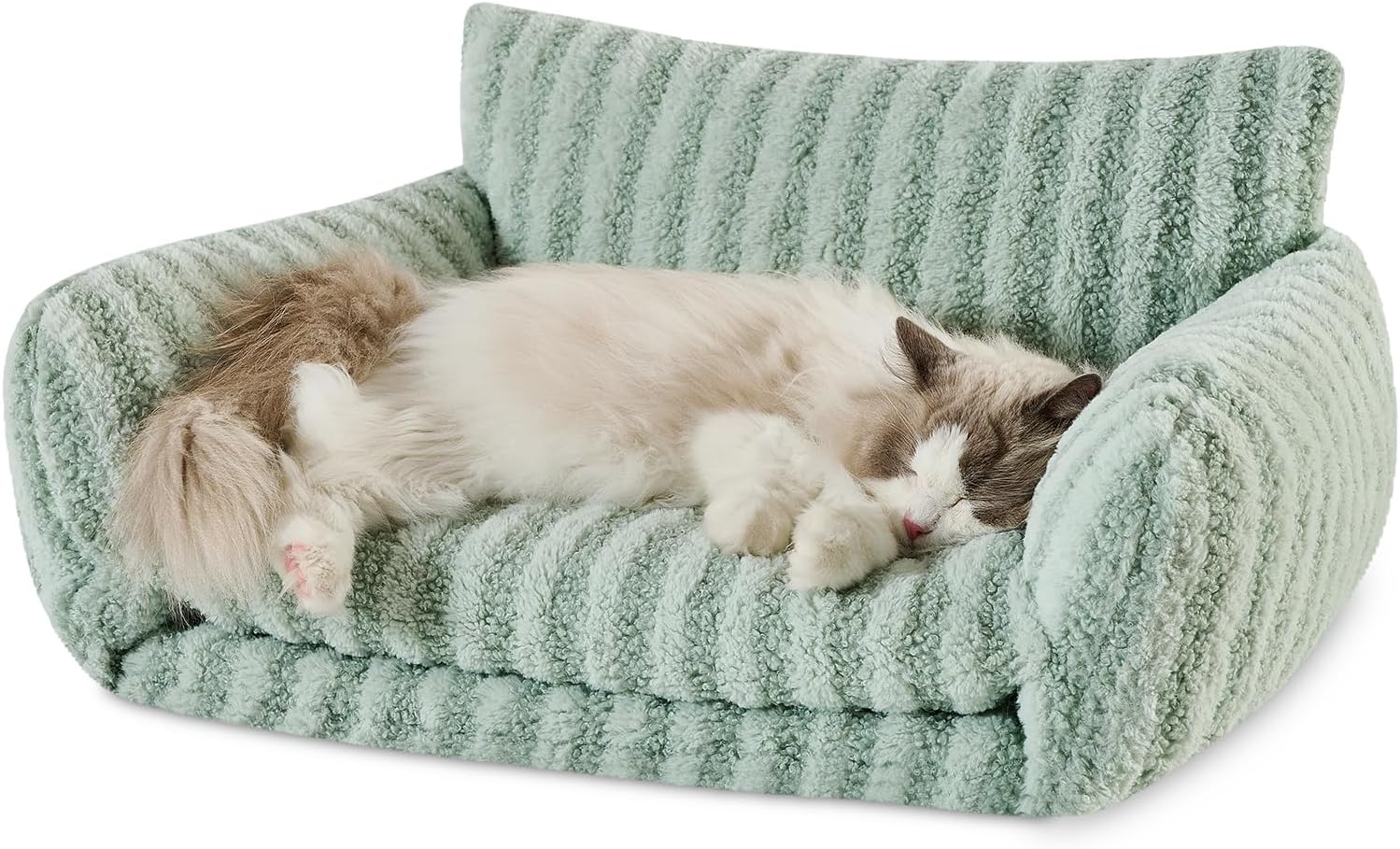 Hollypet Double-Layer Cat Sofa – Cozy, Expandable Pet Couch