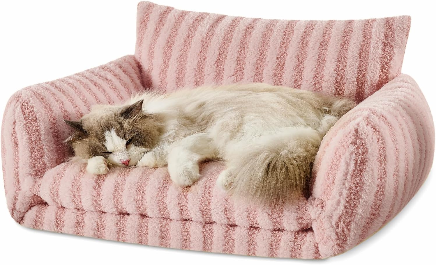 Hollypet Double-Layer Cat Sofa – Cozy, Expandable Pet Couch