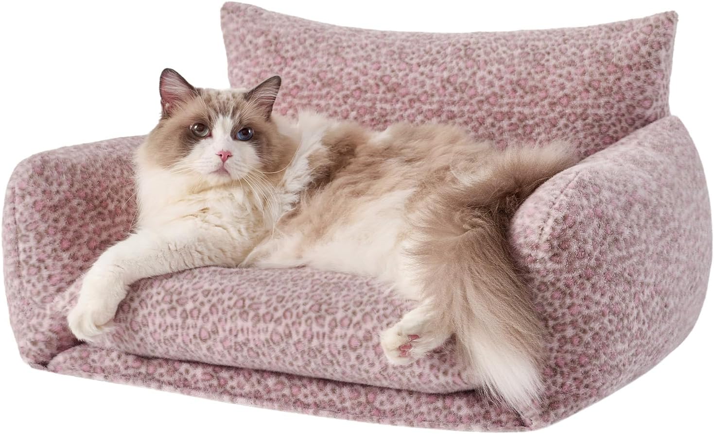 Hollypet Double-Layer Cat Sofa – Cozy, Expandable Pet Couch