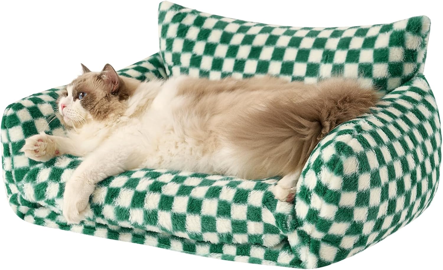 Hollypet Double-Layer Cat Sofa – Cozy, Expandable Pet Couch