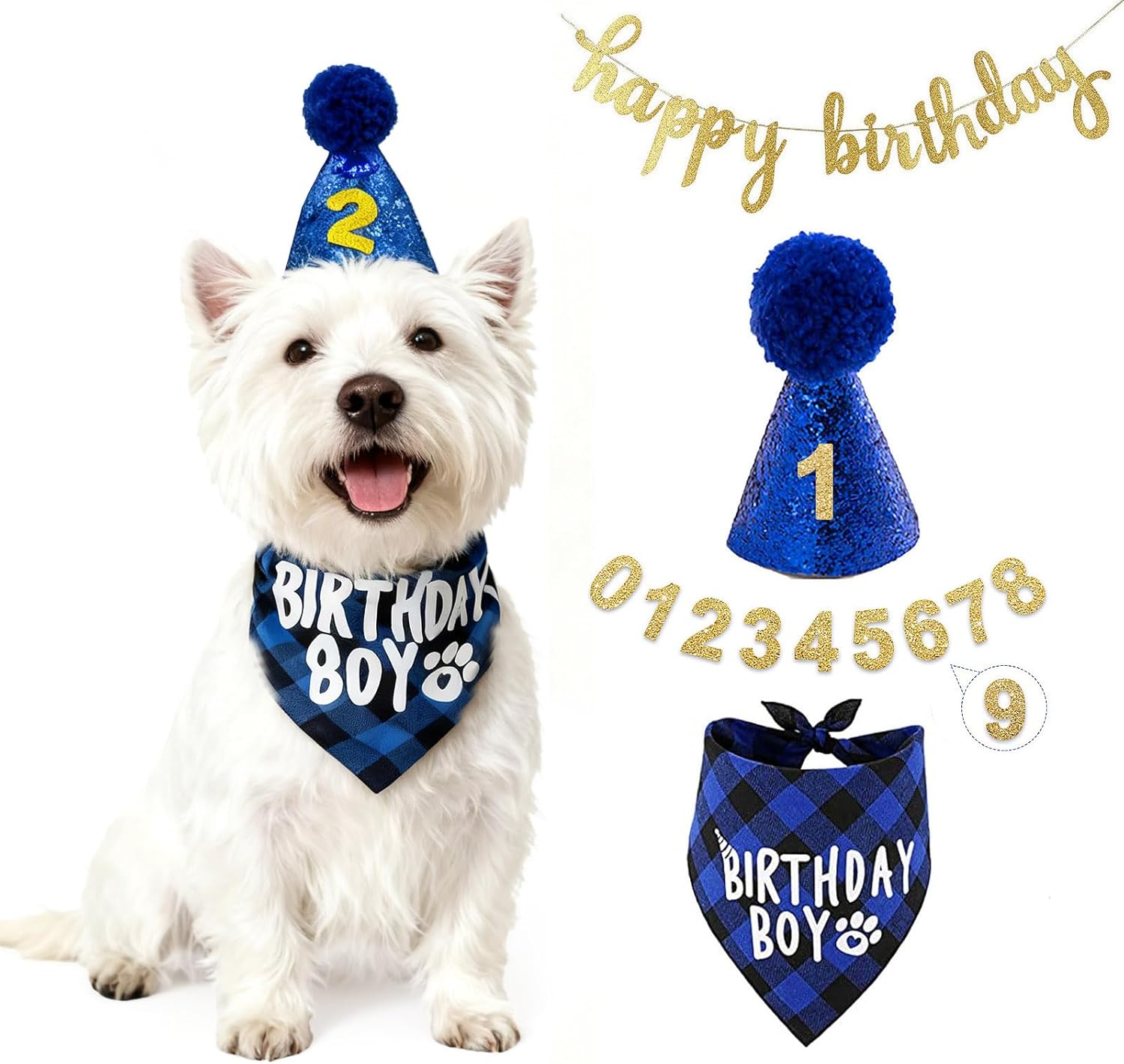🎂🐾 Cute Pet Birthday Cake Hat – Dogs & Cats Party Accessory 🎉💖