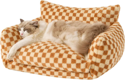 Hollypet Double-Layer Cat Sofa – Cozy, Expandable Pet Couch