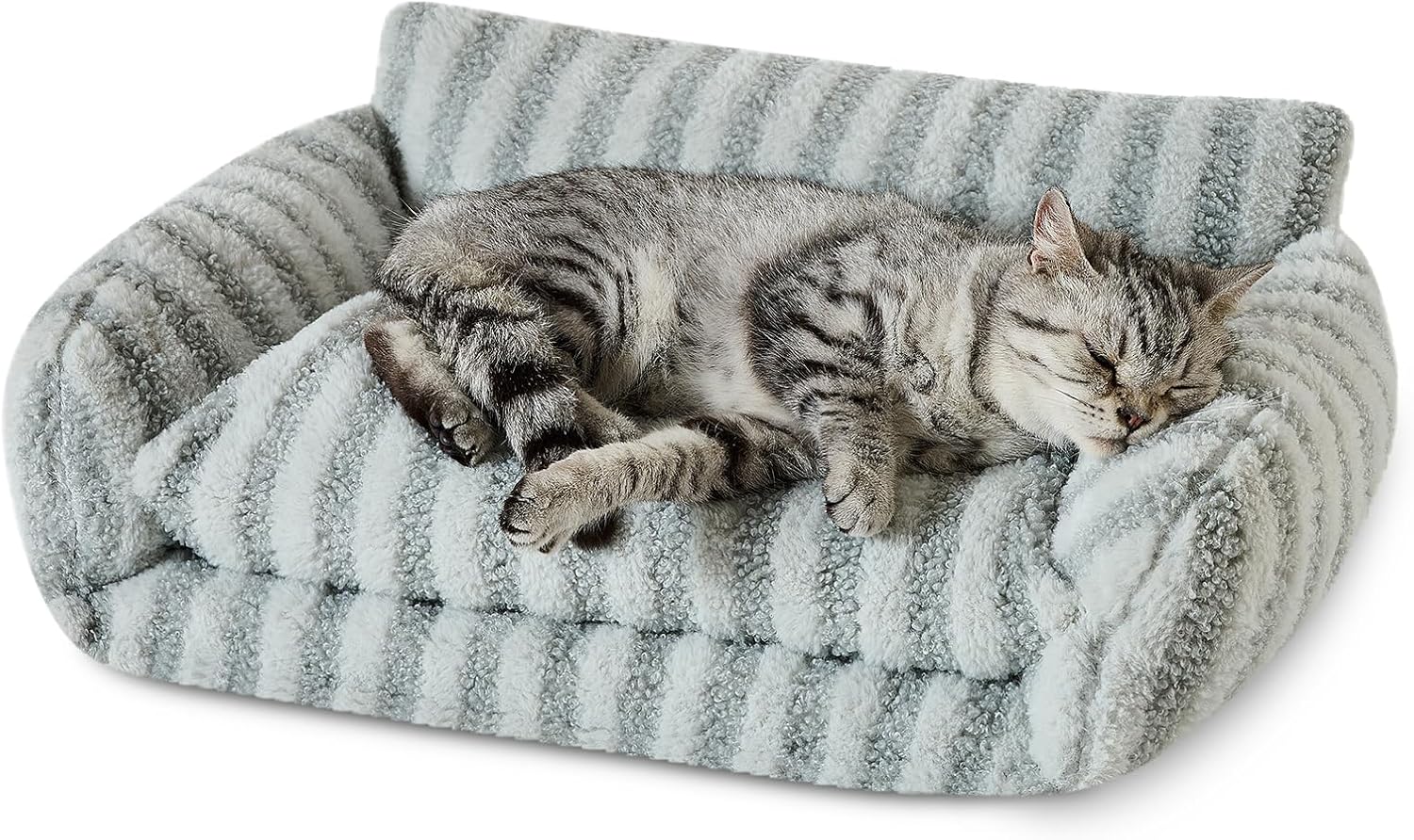 Hollypet Double-Layer Cat Sofa – Cozy, Expandable Pet Couch