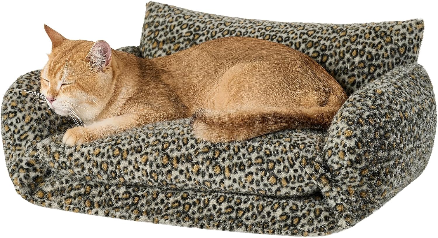 Hollypet Double-Layer Cat Sofa – Cozy, Expandable Pet Couch