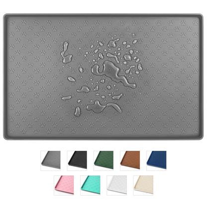 Silicone Dog Food Mat – Waterproof, Non-Spill