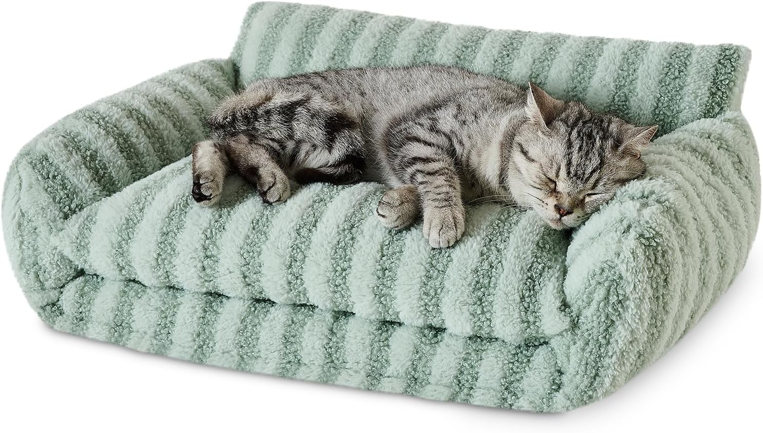 Hollypet Double-Layer Cat Sofa – Cozy, Expandable Pet Couch