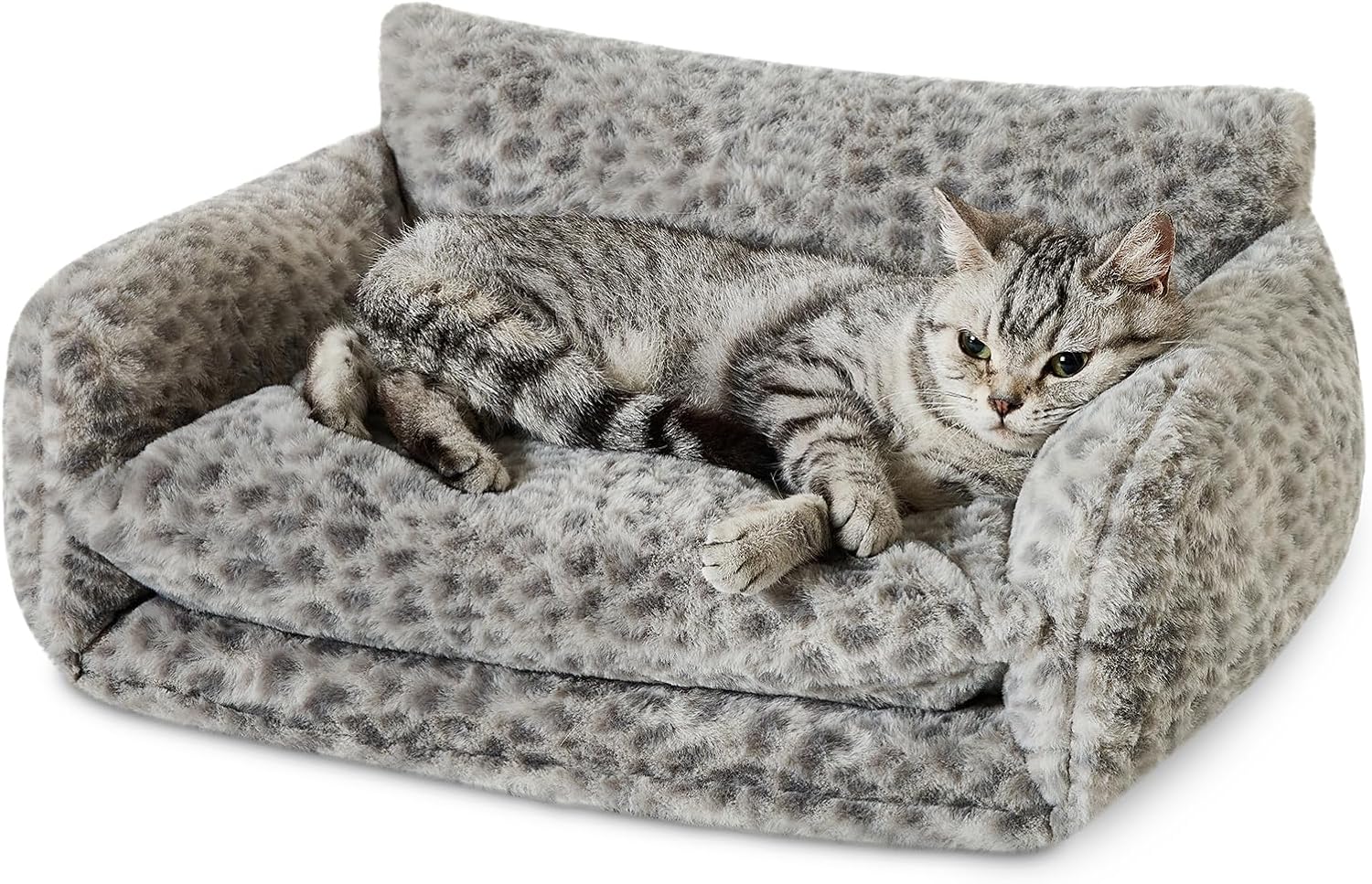 Hollypet Double-Layer Cat Sofa – Cozy, Expandable Pet Couch
