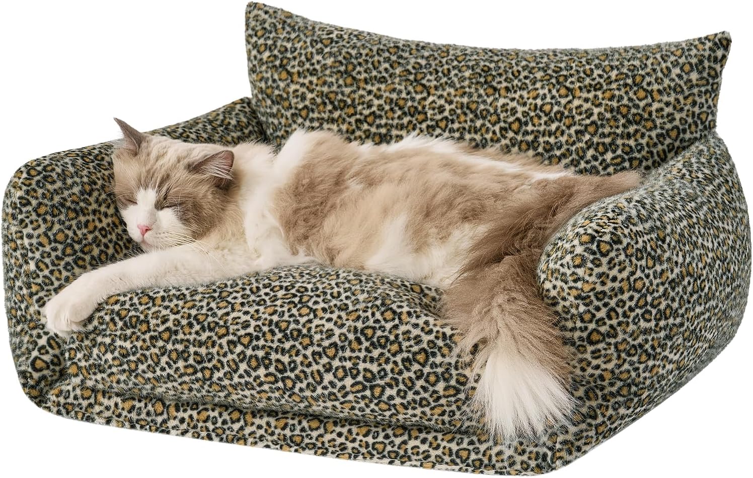 Hollypet Double-Layer Cat Sofa – Cozy, Expandable Pet Couch