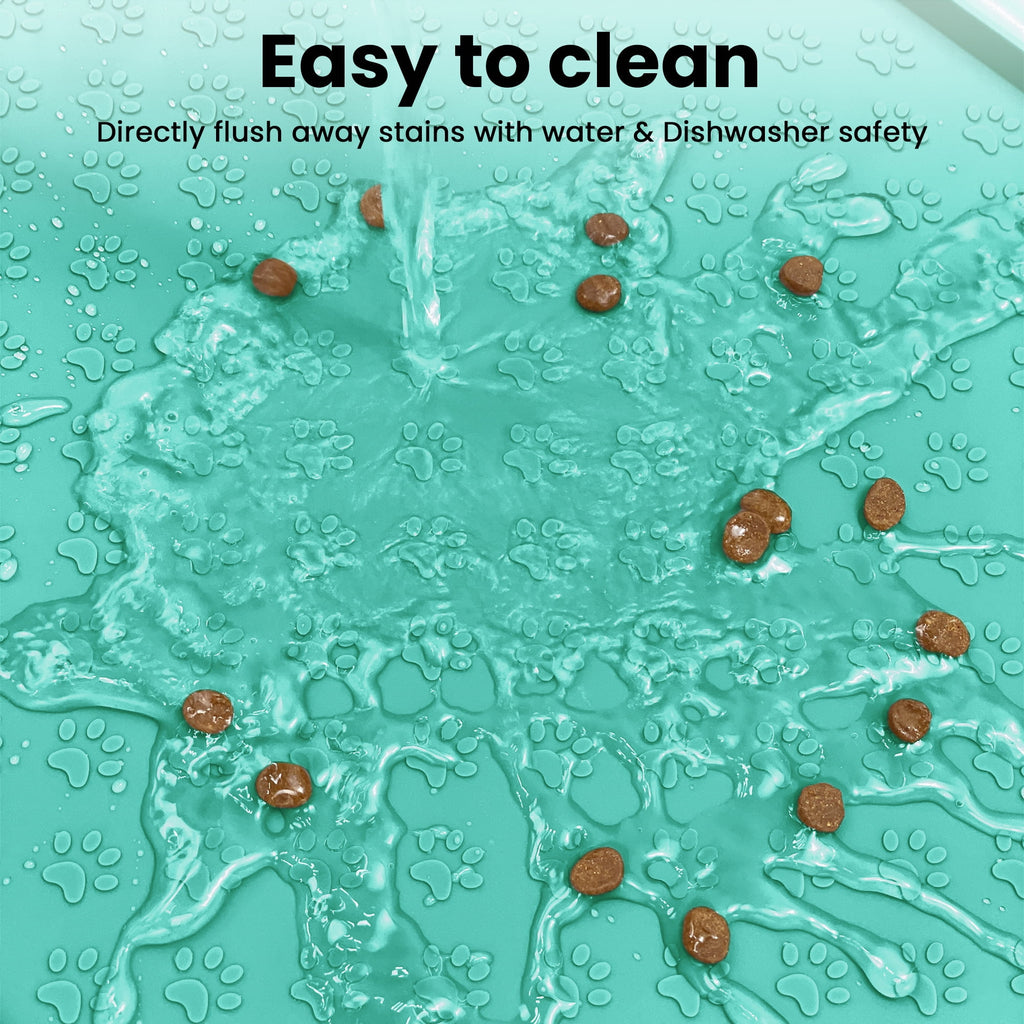 Silicone Dog Food Mat – Waterproof, Non-Spill