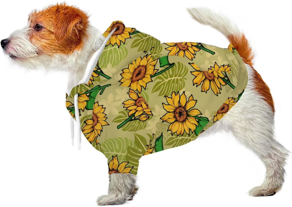 💛🐾 Trendy Pet Hoodie for Dogs & Cats 🧥✨ Soft Breathable Polyester Sweatshirt with Zipper Closure 👕 Stylish Tie-Dye, Galaxy & Sunflower Prints 🌈 Cozy Dog Clothing for Small & Medium Breeds 🐶 Perfect for Daily Wear, Parties & Photoshoots 📸💖