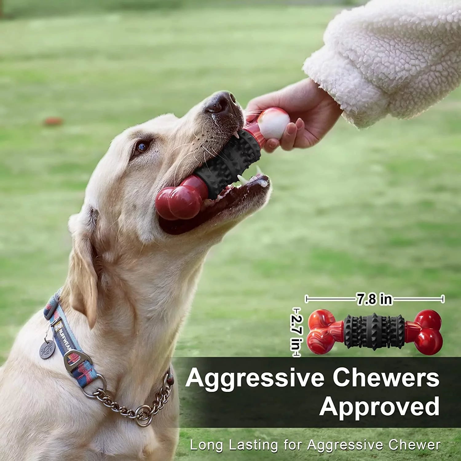 Indestructible Dog Toy for Aggressive Chewers
