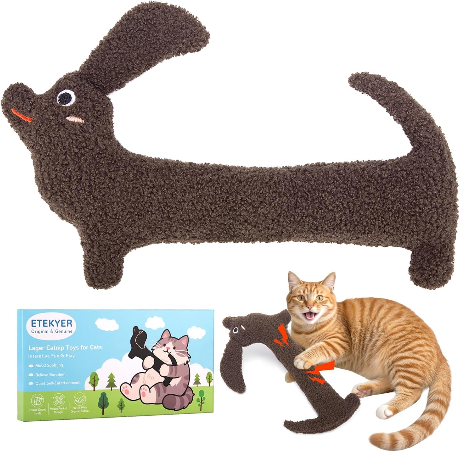 Catnip Farm Veggie Plush Toys (5-Pack)
