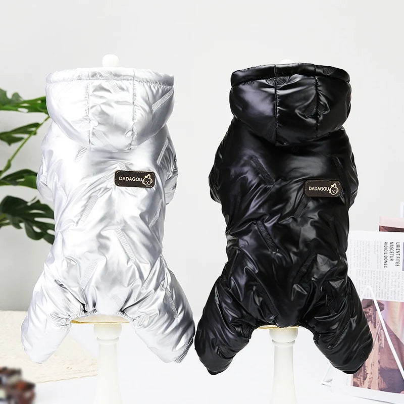 Chaqueta impermeable de invierno para perros – Abrigo ligero, cálido y cortavientos para perros pequeños y medianos 