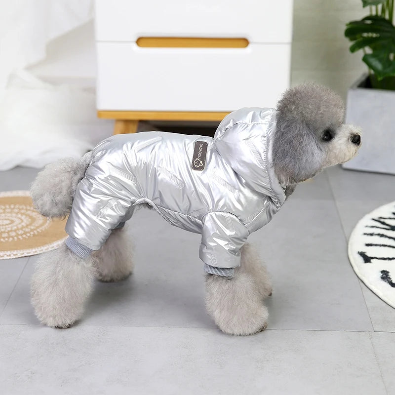 Chaqueta impermeable de invierno para perros – Abrigo ligero, cálido y cortavientos para perros pequeños y medianos 